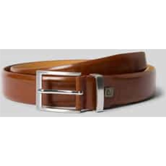 PIERRE CARDIN leren heren riem - cognac