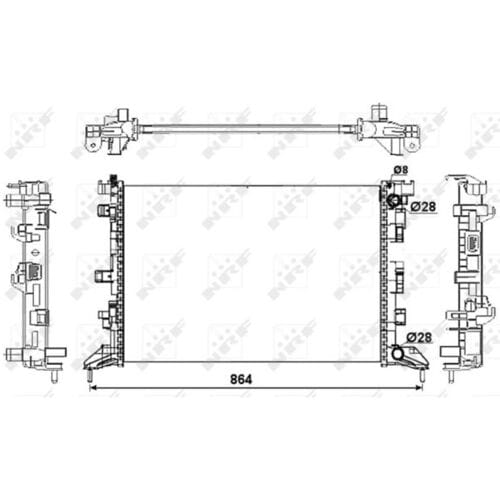 Radiateur NRF 53066