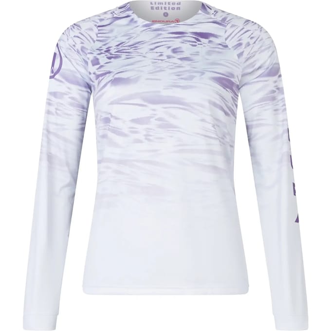 Endura Marble Women's Ltd Printed L/s Tee Heather - XS
