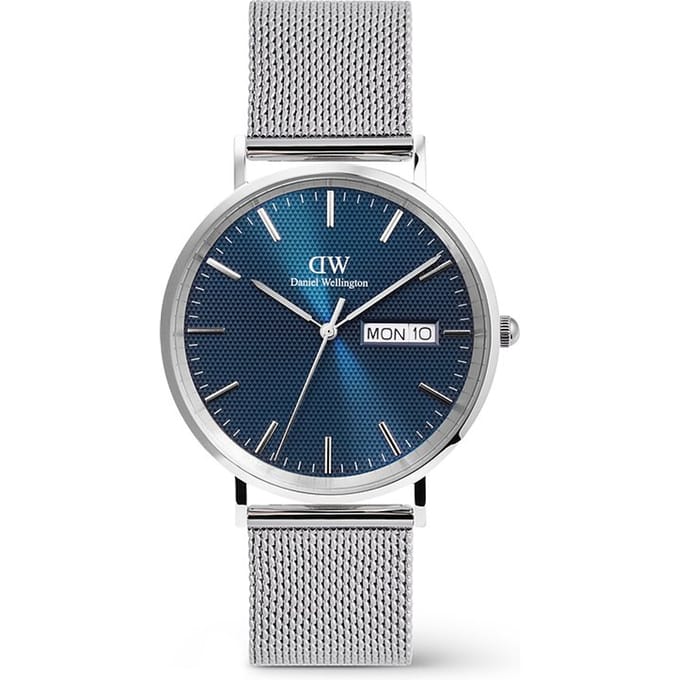 Daniel Wellington DW Watch Classic Day Display Sterling Arctic 40mm Silver