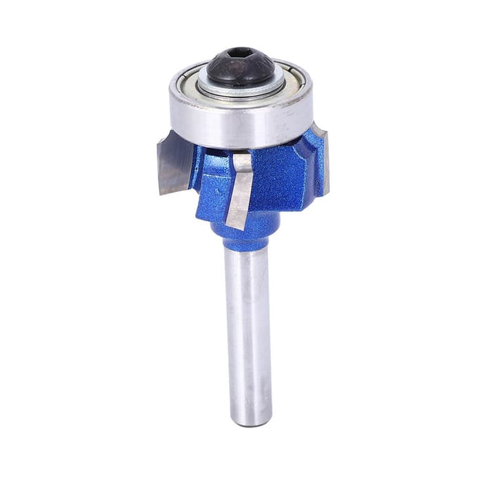 4-tands ronde randfrees 8 mm 0,3 inch freesbit voor elektrische trimmers graveren