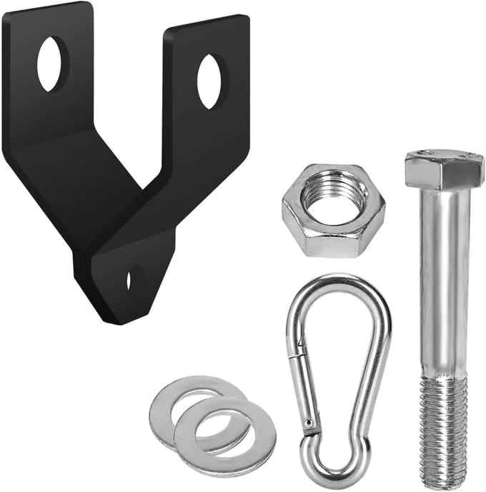 Hijshaak Squat Rack - Crossmember Shankle - Pulley Systemen - 26mm Gat - 1x1x1 cm