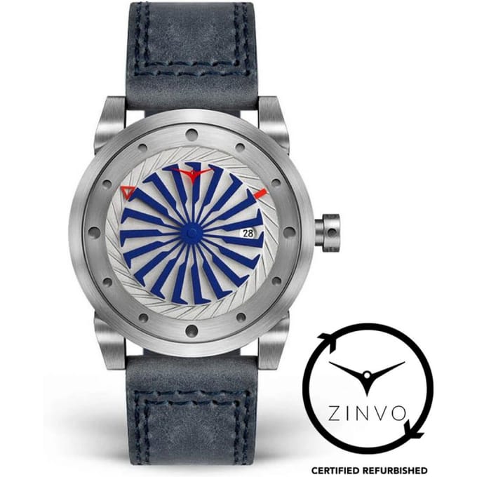 Archived Refurbished Zinvo Blade Rotating Turbine Automatic 44mm Edelstaal | Marine 155