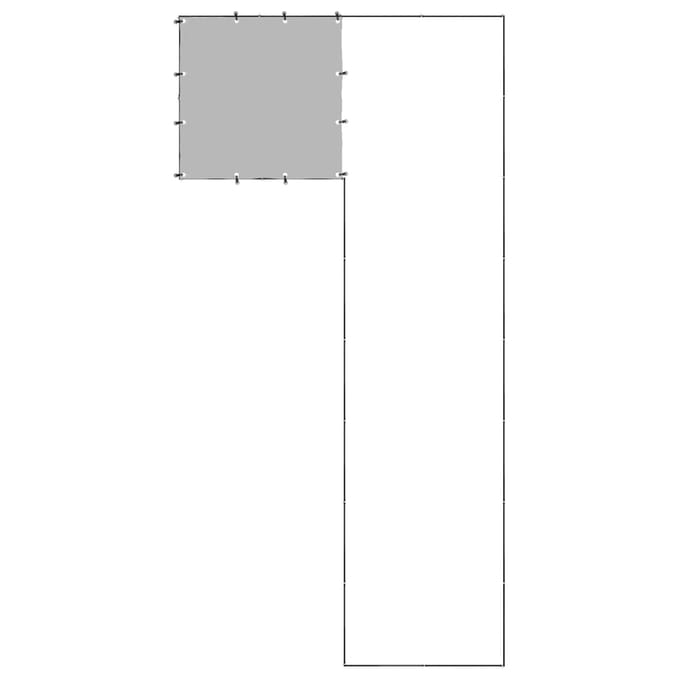 vidaXL - Hondenkennel - 6,05 - m² - staal - zwart