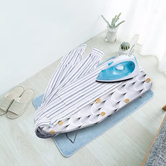Gewatteerde Strijkplankhoes 12,5 inch x 32 inch - Warmte Reflecterend en Scorch Resistent