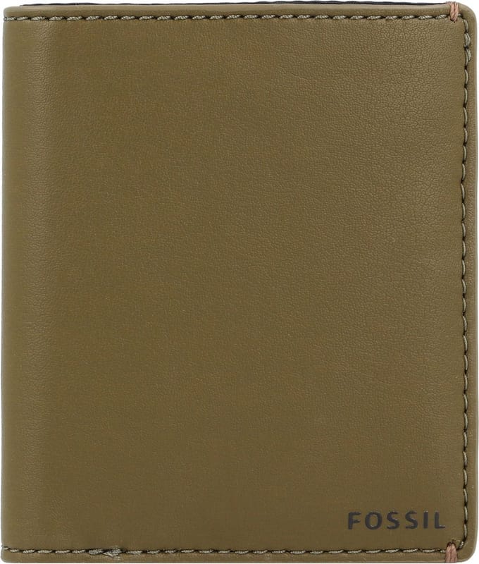 FOSSIL Kaarthoes Joshua Vegan Cactus Front Pocket Wallet Green Moss Groene