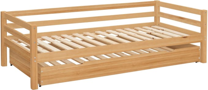 Alpi-Bed - Lade - Natuur Grenen - 90x200