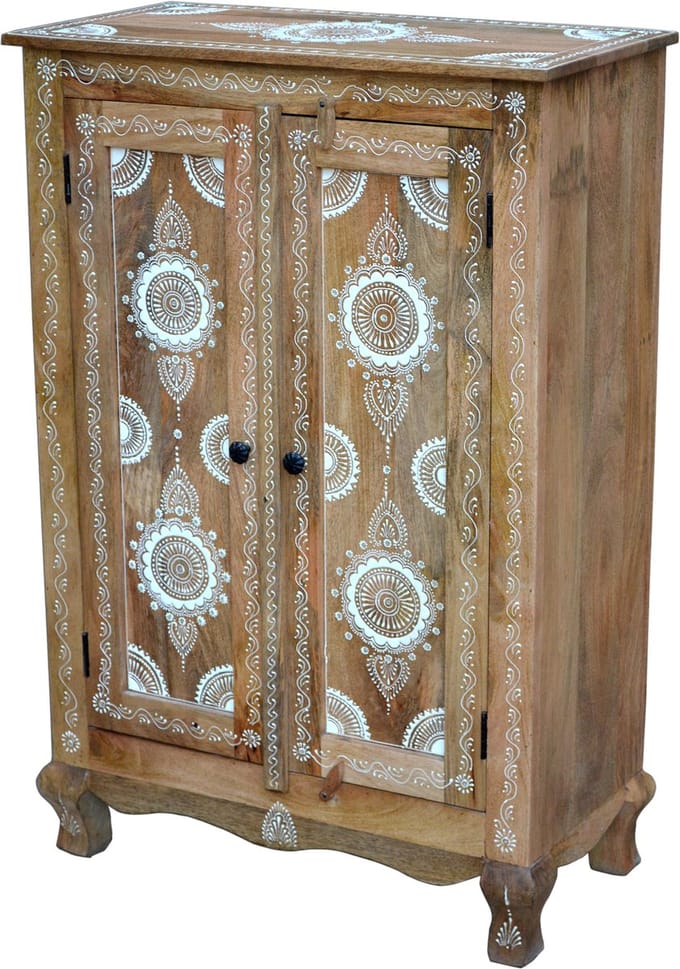 Sharma-Highboard - 2-deurs - Mangohout