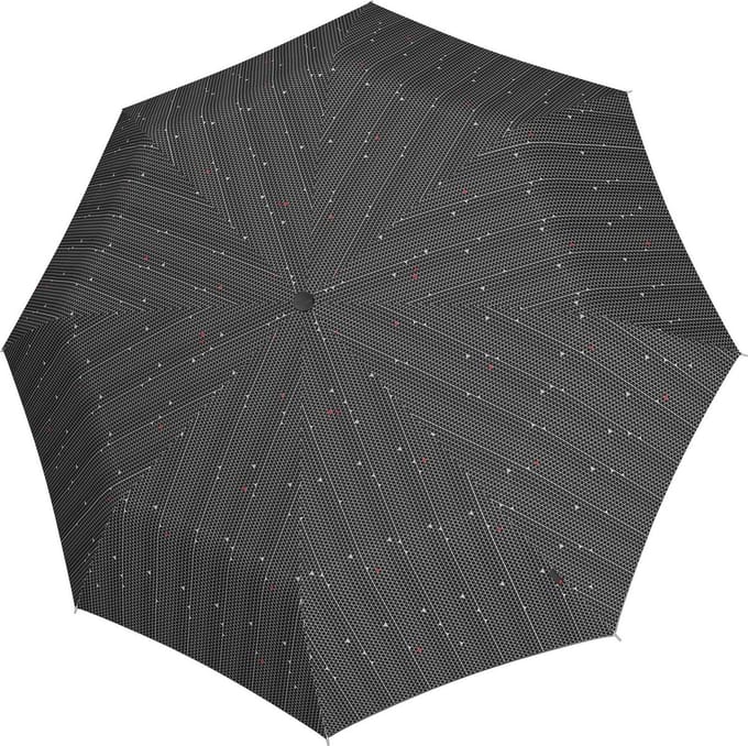 Knirps Paraplu T.205 Duomatic Twofold Ecorepel Black Veelkleurig