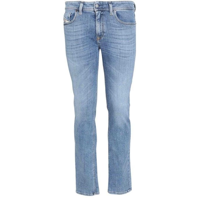 Diesel Heren Sleenker Skinny Jeans (Blauw)