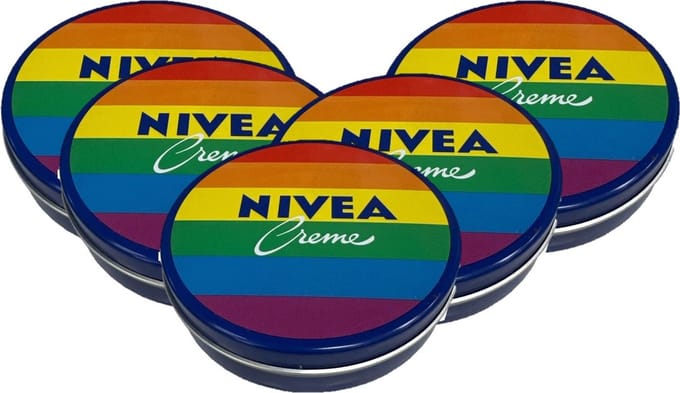 Nivea Creme - Voordeelverpakking 5 x 150 ml - Tin Blauw