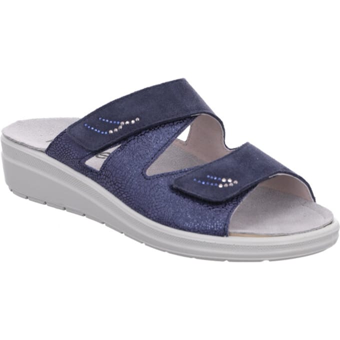 Rohde 5729 56 Dames Slippers - Blauw - 37