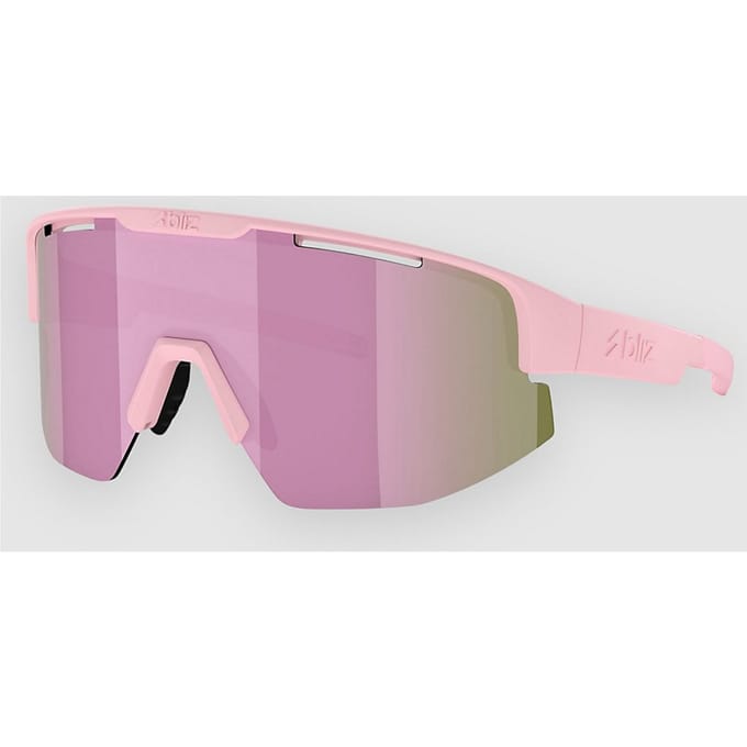 BLIZ Active Eyewear Matrix Small Matt Powder Pink Zonnebril roze