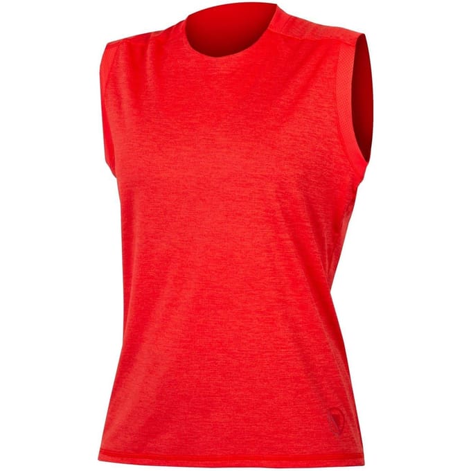Endura Singletrack-tanktop voor dames (Granaatappel)