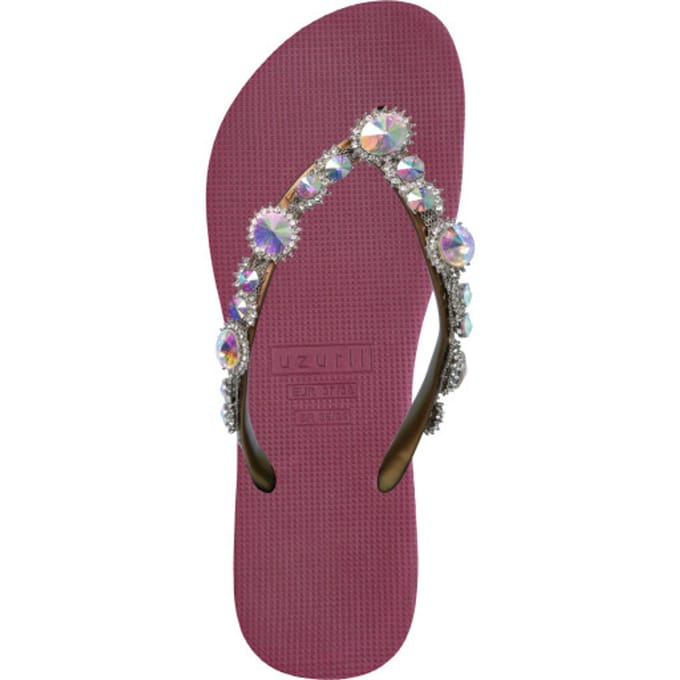 Uzurii | Teenslippers | Dames | Robijn | Maat 37/38