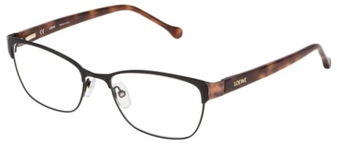 Brillenframe Dames Loewe VLW483M530Q81 Zwart (ø 53 mm)