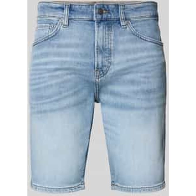 regular fit korte jeans van katoenmix model 'MAINE SHORTS'