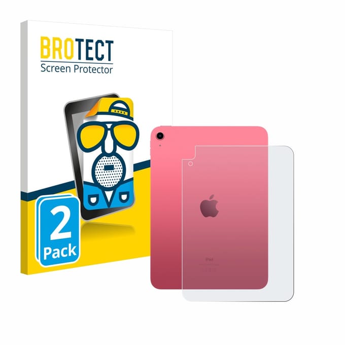 BROTECT - Screenprotector voor Apple iPad A16 11" 2025 (Achterkant, 11. Gen.) - Folie Beschermfolie matte 2 Stuks