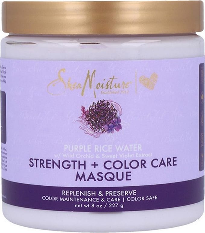 Haarmasker Purple Rice Water Shea Moisture (227 g)