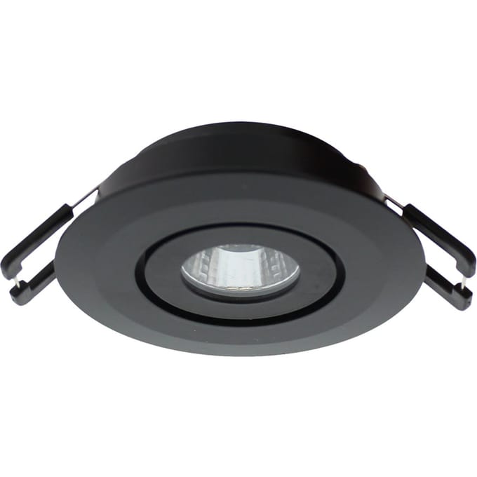 Siena Cob 3.1W Verstelbare Led Spotlicht Zwart - 863716