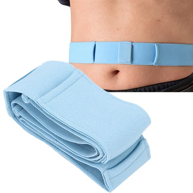 Peritoneale Dialyse Conduit Riem Verstelbaar Ademend Abdominaal Rugondersteuning Blauw S S blauw