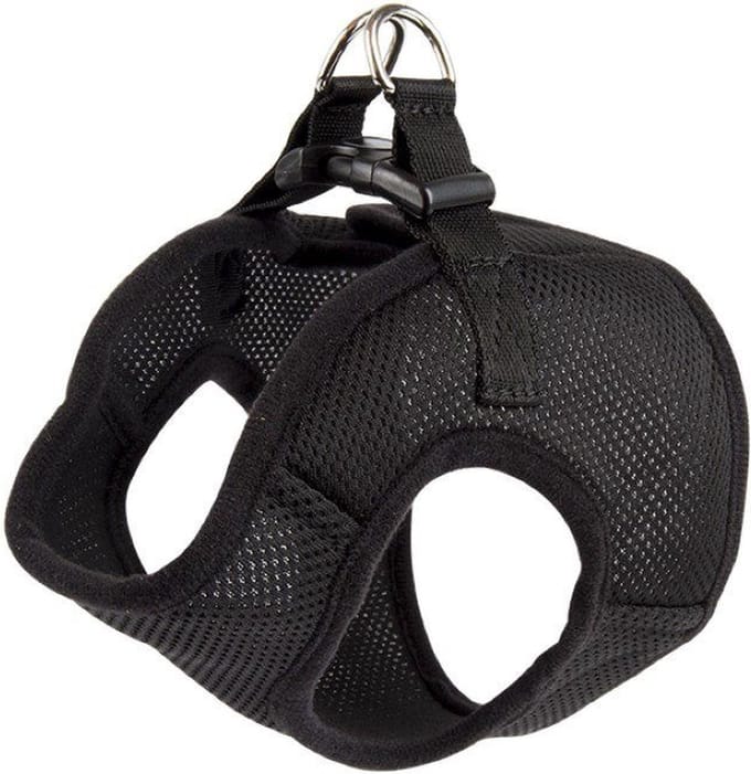 De-Tail Harnas polyester zacht XXL 66-69 cm Zwart