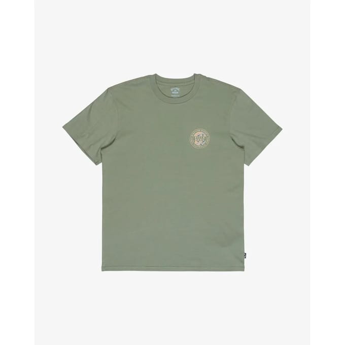 Billabong Rotor T-shirt Met Korte Mouwen Groen L Man