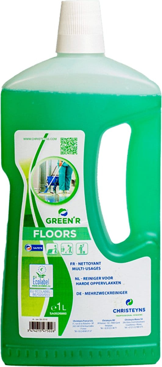 Vloerreiniger Christeyns - Green'R Floors 1 liter