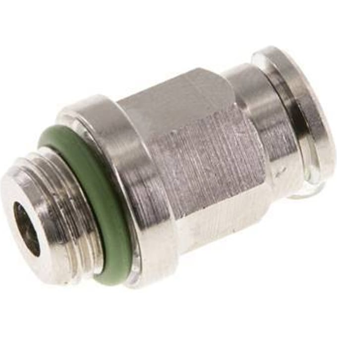 5mm x G1/8'' Messing Insteekfitting Buitendraad FKM [2 Stuks]