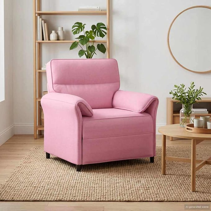 vidaXL - Bank - 100% - polyester - metalen - frame - MDF, - Multiplex