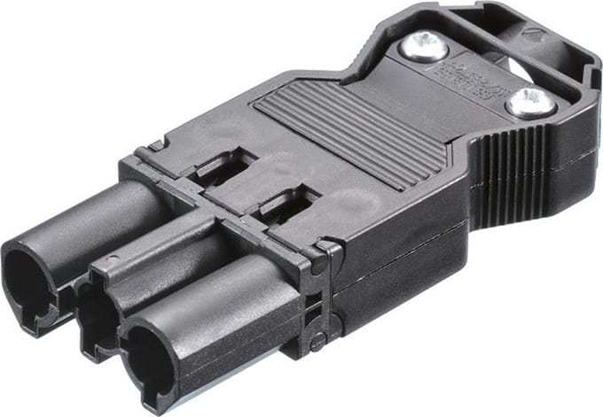 Bachmann installatiestekker connector - Wieland GST18® (m) / zwart