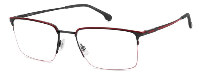 Carrera CARRERA 8909 Matte black red 55/19/140 MAN Brilmonturen