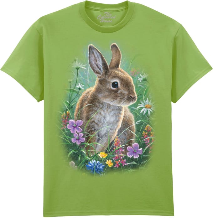 Konijnen Spring Bunny The Coloured House T-shirt S