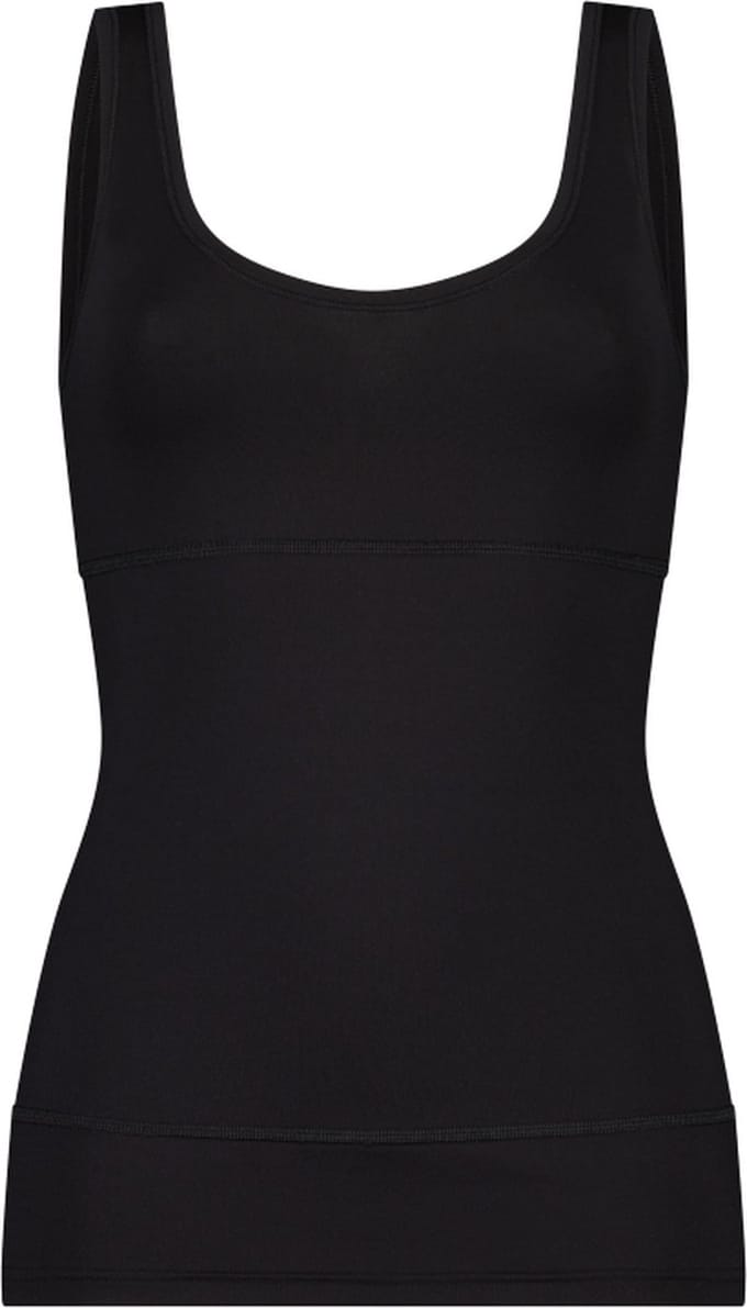 RJ Pure Color Shape Dames Hemd Zwart M