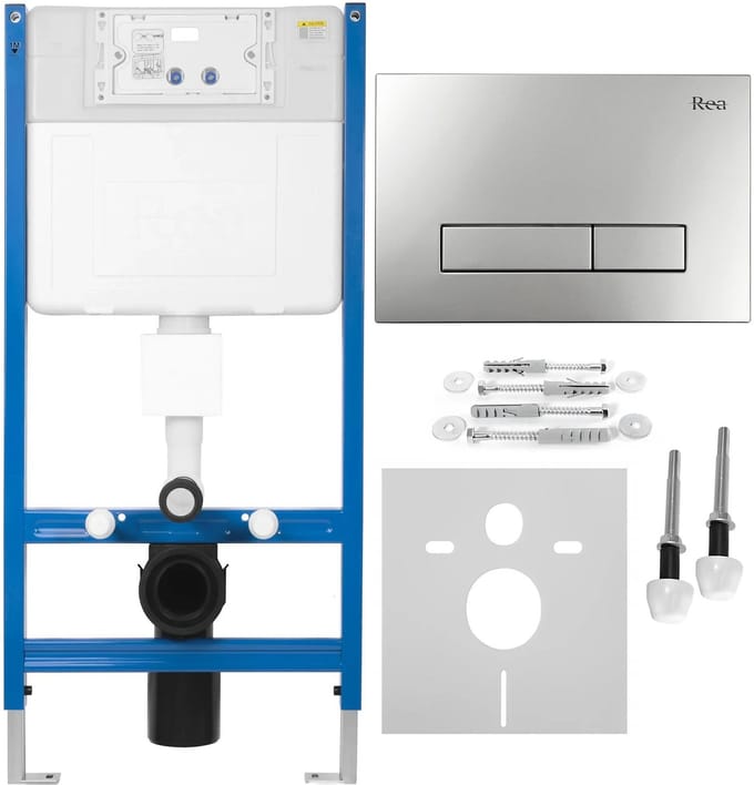 Rea - Wc Voorwand Installatiesysteem K011a-q Hd Satin