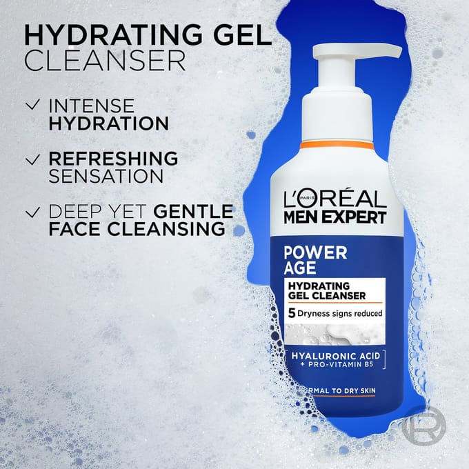 L'Oreal Paris Men Expert Power Age Pump Cleanser 260ml