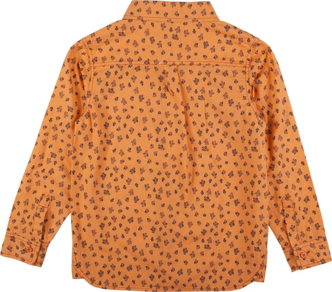 Rumbl Royal - Hemd - oranje - cactus - maat 128