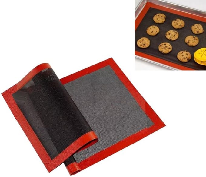 Glasvezelbakmat voor koekjes en gebak Zeynomax
