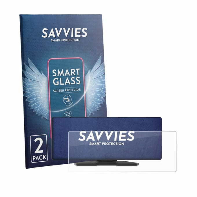 2 Stuks Savvies Screenprotector - geschikt voor Carpuride W903 Plus 9.3" - beschermfolie glas transparant