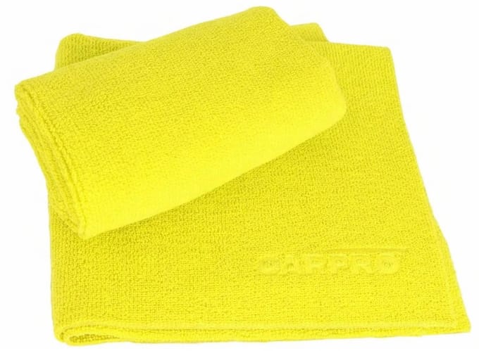 CarPro 2 Face Towel GEEL - 10 stuks