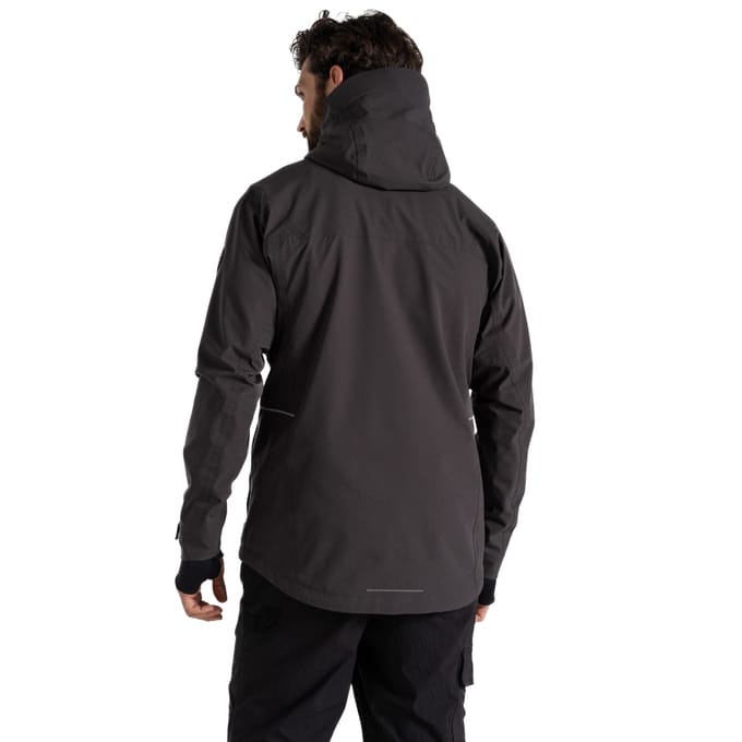 Craghoppers Heren Richmond Stretch Waterdichte Jas (Koolstofgrijs)
