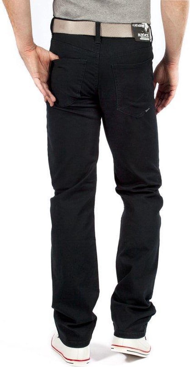 MASKOVICK - Clinton - Heren Broek – Twill - Stretch – Regular Fit – Navy – W34 L30