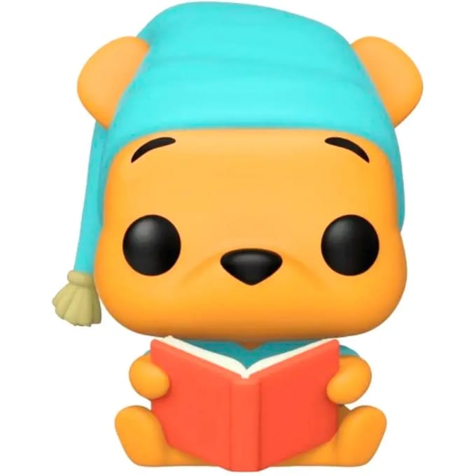 Beeldje Funko Pop Disney Winnie - Winnie Reading Book Exclusive