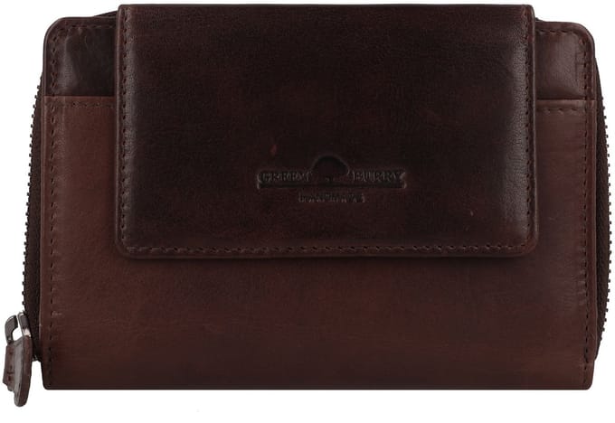 GREENBURRY portemonnee Newport Wallet Coffee donkerbruin