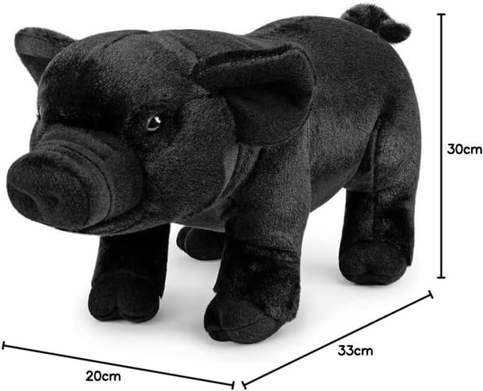 Realistisch Pluchen Geit Knuffeldier - Zacht & Levensecht - 30 cm Speelgoed
