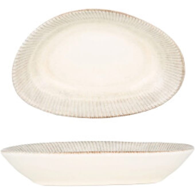 Bonna Serveerschaal - Galata - Porselein - 15x8.5 cm - set van 4