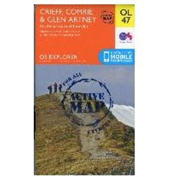 Crieff, Comrie & Glen Artney, Strathearn & Auchterarder - Ordnance Survey