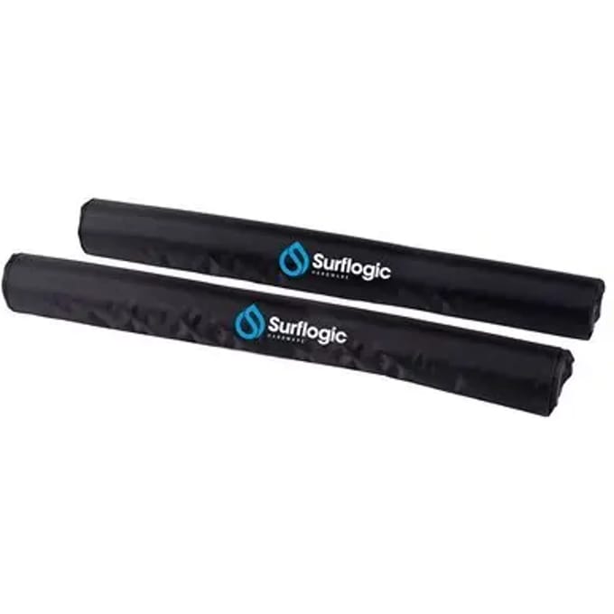 Surflogic Ronde Gewatteerde Dakdragerbeschermer Zwart 70 cm