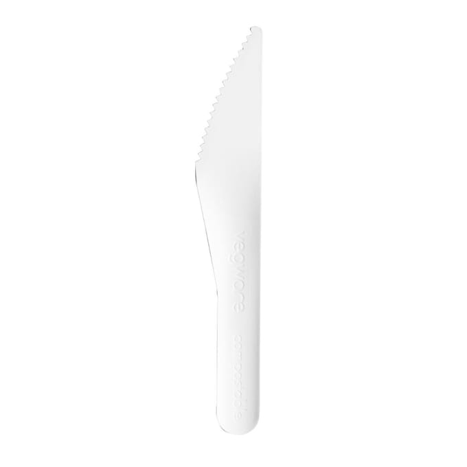 Vegware composteerbaar papieren mes (1000 stuks)