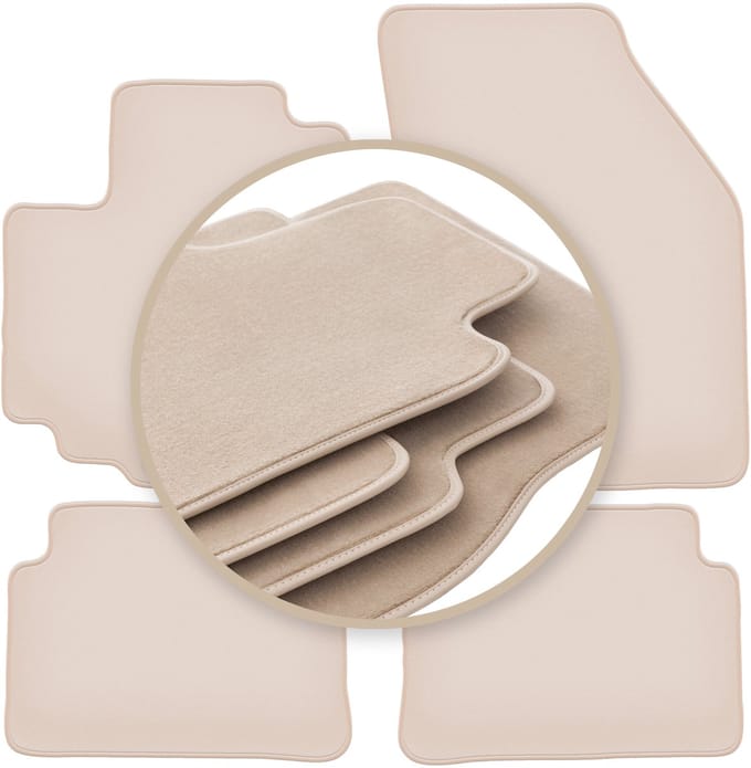 PREMIUM beige matten voor: Suzuki Alto VIII hatchback 2009-2015